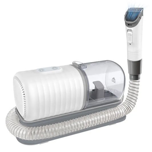 Ensemble de Toilettage pour Chiens et Chats avec Aspirateur de Toilettage, Tondeuse, Brosse, et Outils de Mue