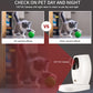 New Automatic Pet Food Dispenser with Remote Control via App, Suitable for Birds and Cats, Wifi