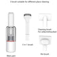 White Bagless Handheld Vacuum Cleaner, Mini, with HEPA Filter: Ideal for Home, Car, Mattress and Pet Grooming, Cordless Vacuum for Pet Hair