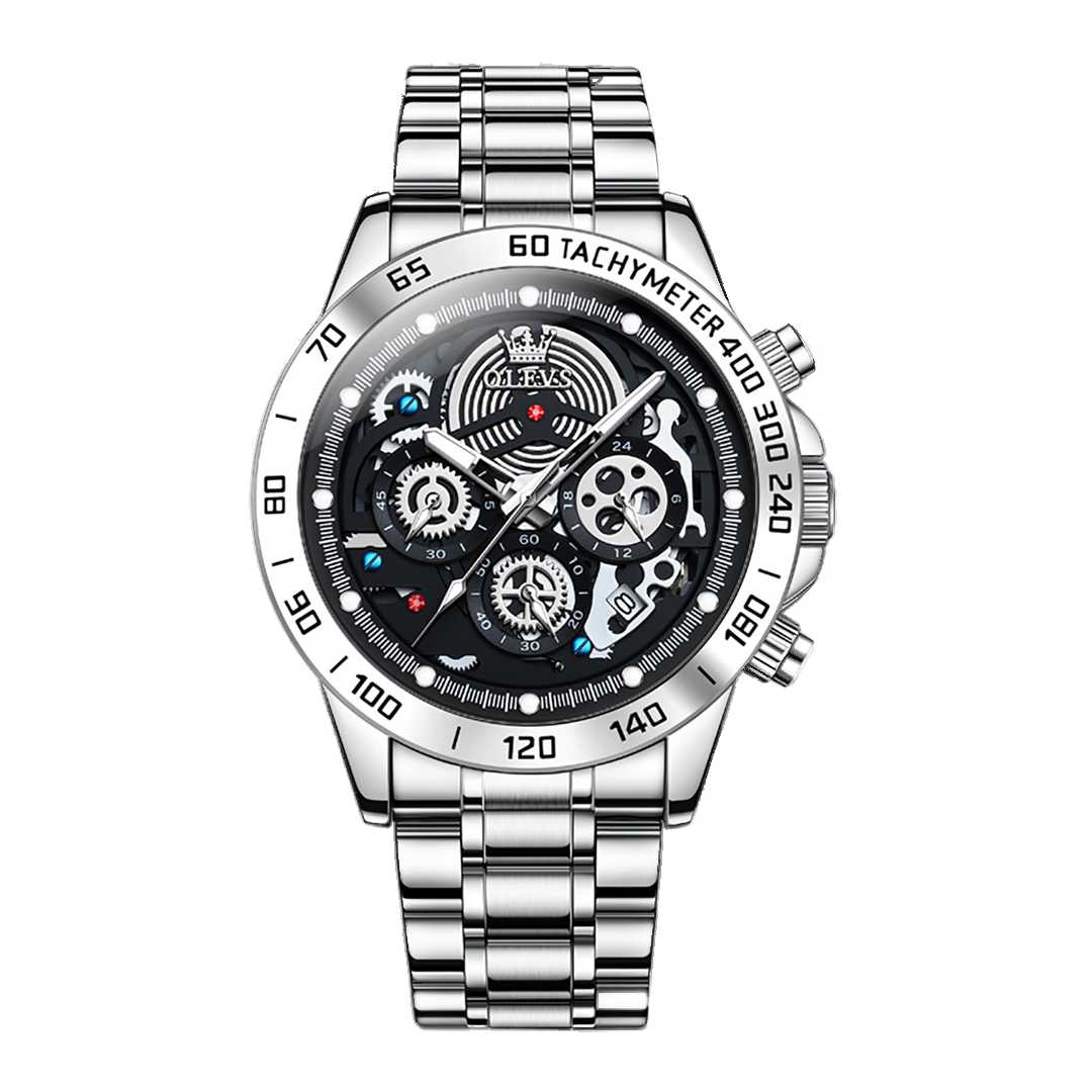 Montre Quartz de Luxe bande d'acier OLEVS 9921 - YokaShop