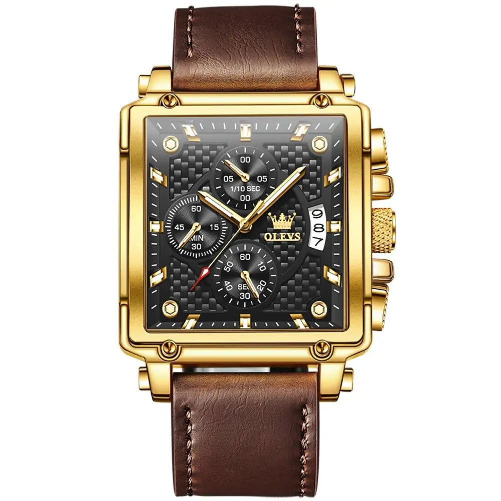 Montre à Quartz décontractées pour homme d'affaire OLEVS 9925 - YokaShop