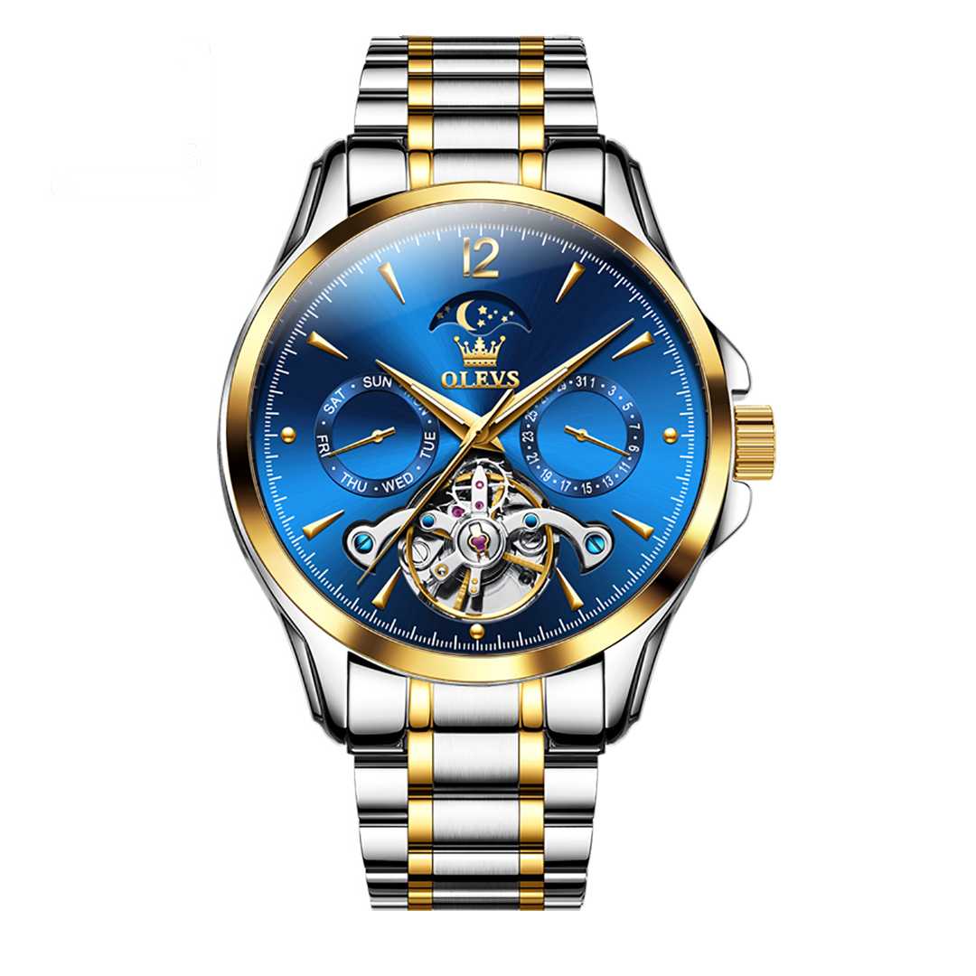 Montre automatique de luxe pour homme d'affaire Olevs 6663 - YokaShop