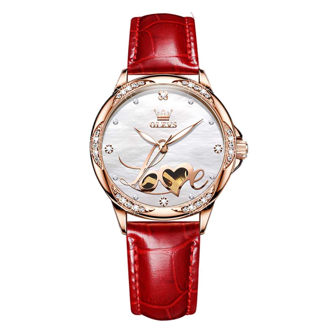 Montre de Luxe Céramique Automatique pour femme Couverture Arrière en Acier Inoxydable OLESV 6613 - YokaShop